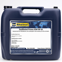 SWD Rheinol Масло моторное синтетическое Primus ASM 5W-30 SN/CF/A5/B5/C2 20л